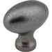 Jeffrey Alexander Lyon 1-9/16" Length Oval Knob