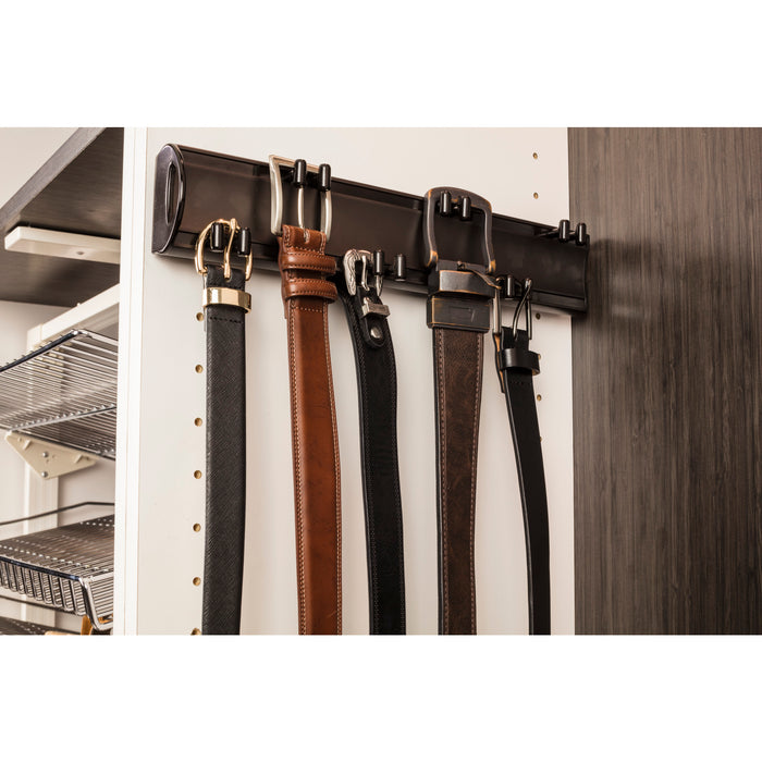 Hardware Resources Polished Chrome 14" Belt Rack