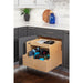 Hardware Resources 27" Wood Double Drawer Bottle Rollout