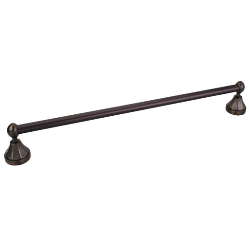 Elements Newbury Brushed Oil Rubbed Bronze 18" Single Towel Bar - Retail Packaged