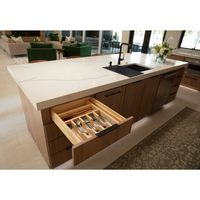 Hardware Resources 15"- 20" Adjustable Cutlery Drawer Insert