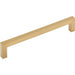 Top Knobs Square Bar 6 5/16" Center to Center Bar Pull
