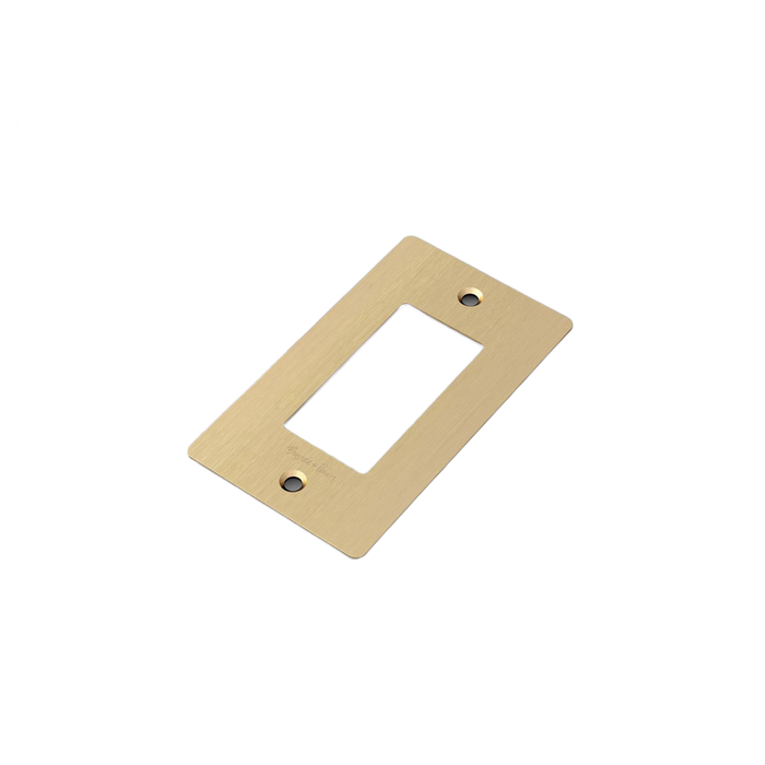 1G PLATE / WITH LOGO - Cut Out 1