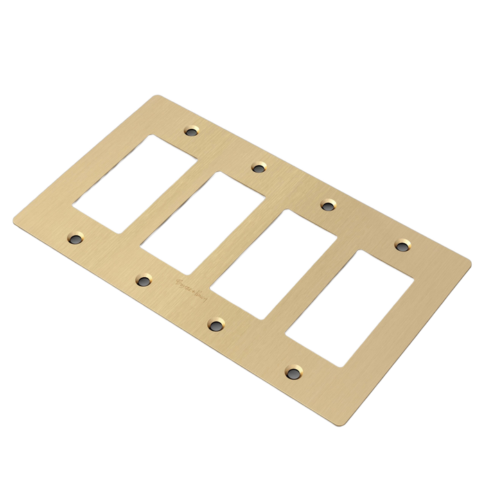 4G PLATE / WITH LOGO - Cut Out 1