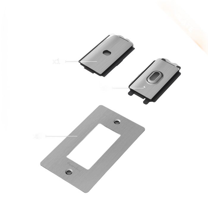 1G PLATE / WITH LOGO - Cut Out 1