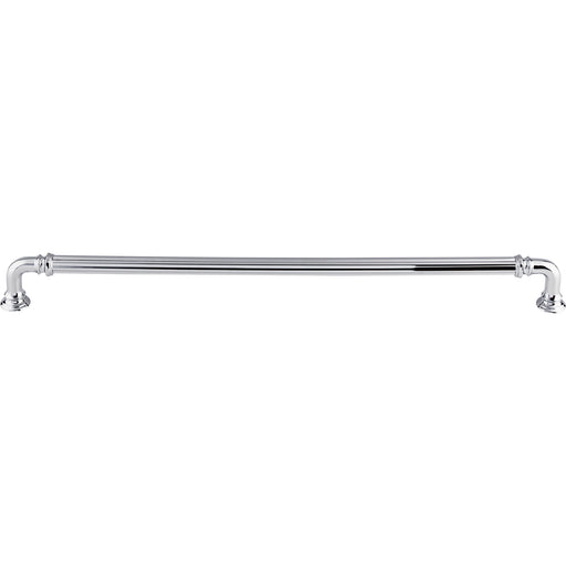 Top Knobs Reeded 12" Center to Center Bar Pull