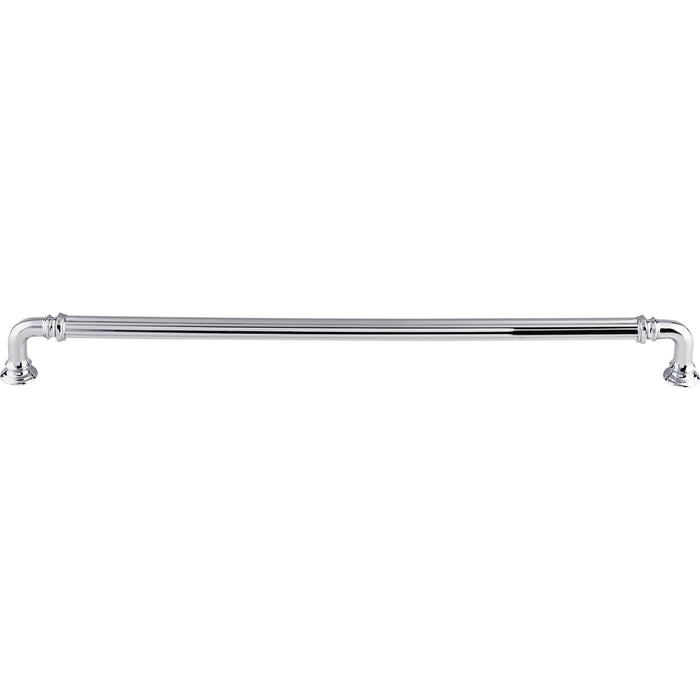 Top Knobs Reeded 12" Center to Center Bar Pull
