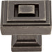 Jeffrey Alexander Delmar 1-1/4" Length Square Knob