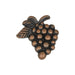 Atlas Vineyard Grapes 2" Length Novelty Knob