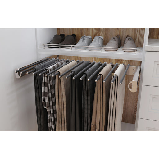 Hardware Resources Polished Chrome 24" Wide Pant Rack