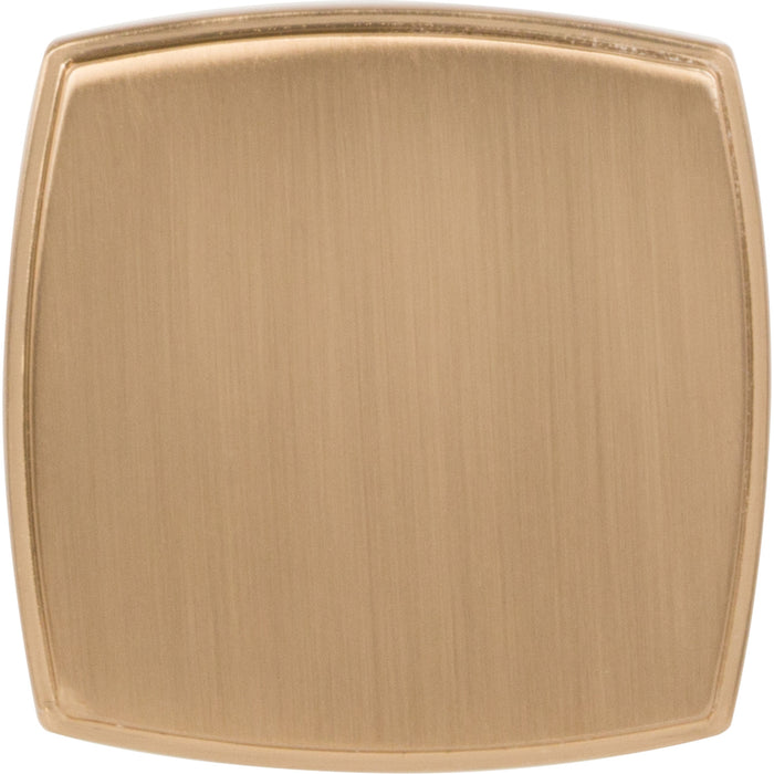 Jeffrey Alexander Renzo 1-3/4" Diameter Square Knob