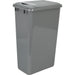Hardware Resources Grey 50 Quart Plastic Waste Container Lid