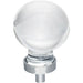 Jeffrey Alexander Harlow 1-3/8" Diameter Round Knob