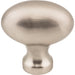 Jeffrey Alexander Lyon 1-9/16" Length Oval Knob
