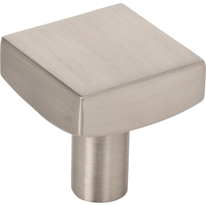 Jeffrey Alexander Dominique 1-1/8" Length Square Knob