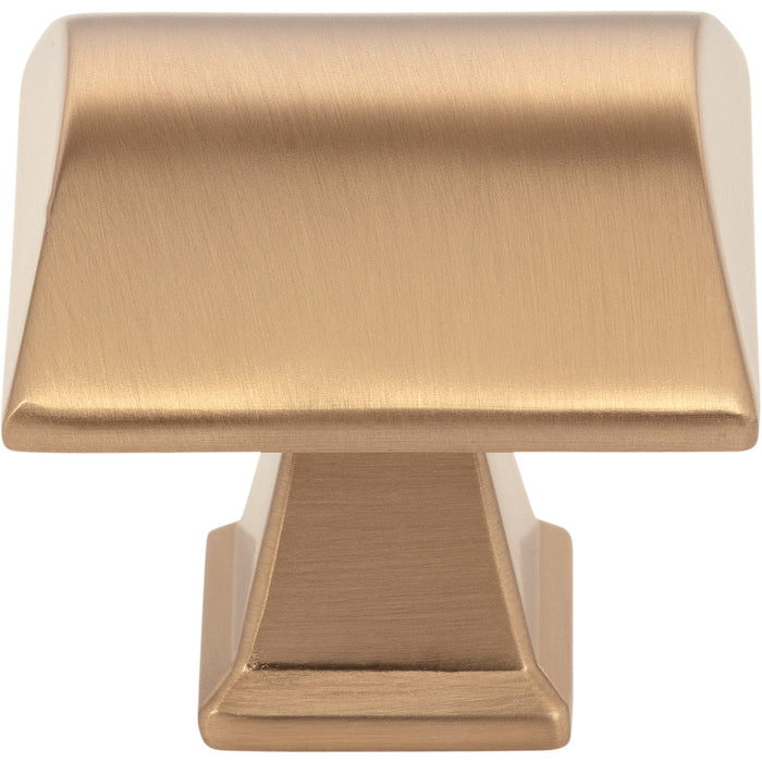 Jeffrey Alexander Roman 1-1/4" Length Square Knob
