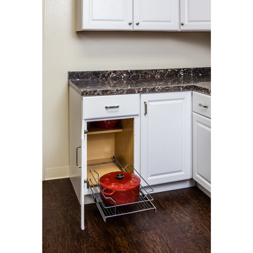 Hardware Resources 15" Metal Pullout Basket