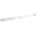 Hardware Resources 23" Wide Polished Chrome Wire Shoe Fence for Shelving
