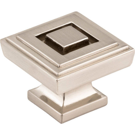 Jeffrey Alexander Delmar 1-1/4" Length Square Knob