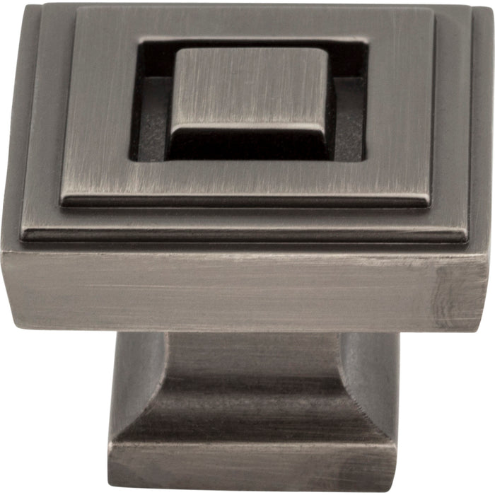 Jeffrey Alexander Delmar 1-1/4" Length Square Knob