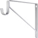Hardware Resources White Shelf Bracket with Rod Support for 1-5/16" Round Closet Rods