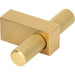Jeffrey Alexander Larkin Knurled 2-3/8" Length Bar Knob