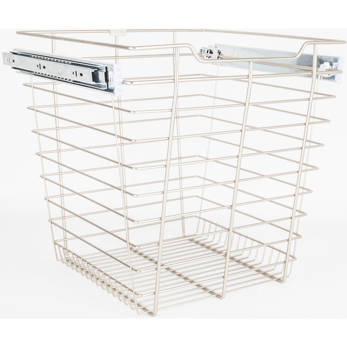 Closet Pullout Basket with Slides