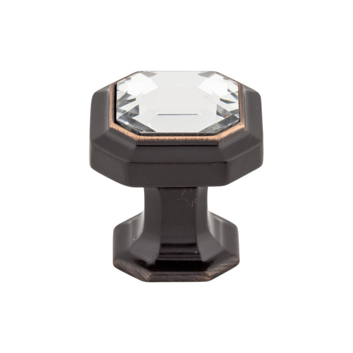 Top Knobs Crystal Emerald 1 1/8" Length Square Knob