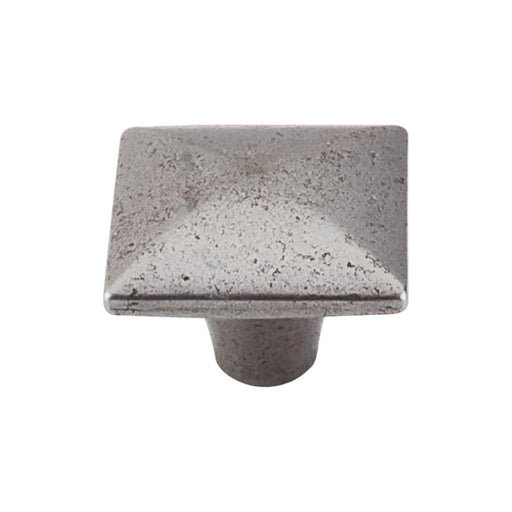 Top Knobs Square Iron Knob Smooth