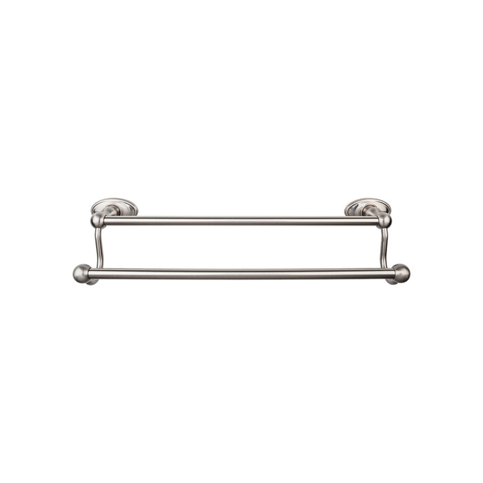 Top Knobs Edwardian Bath Towel Bar Double - Oval Bplate