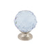 Top Knobs Light Blue Crystal 1 3/8" Diameter Round Knob