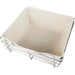 Cloth Basket Liner for Closet Pullout Basket