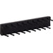 Hardware Resources Matte Black 14" Tie Rack