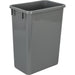 Hardware Resources Single Grey 35 Quart Top-Mount Trashcan Pullout for 12" Opening