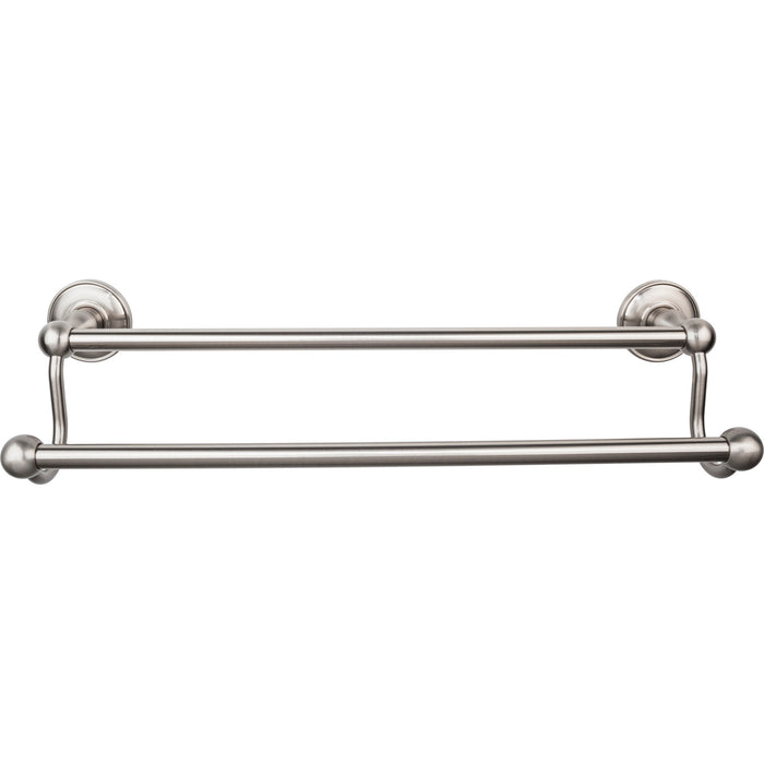 Top Knobs Edwardian Bath Towel Bar Double - Plain Bplate