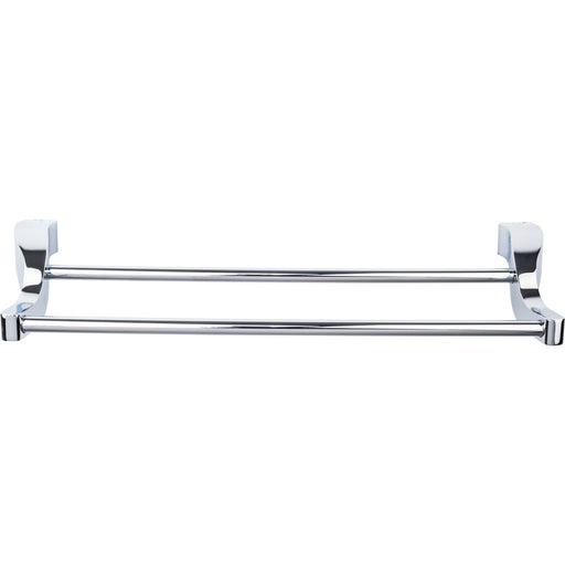 Top Knobs Aqua Double 25 1/4" Wall Mounted  Towel Bar