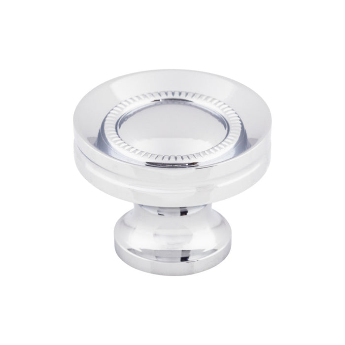 Top Knobs Button Faced 1 1/4" Diameter Round Knob