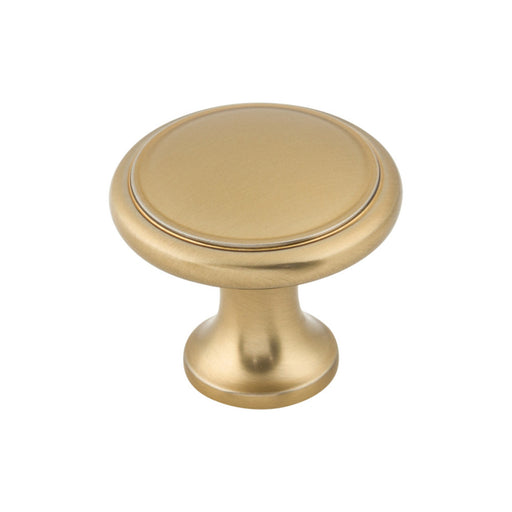 Top Knobs Ringed 1 1/8" Diameter Mushroom Knob
