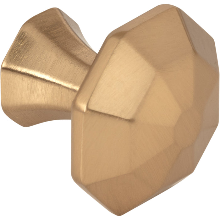 Jeffrey Alexander Wheeler 1-1/4" Length Geometric Knob
