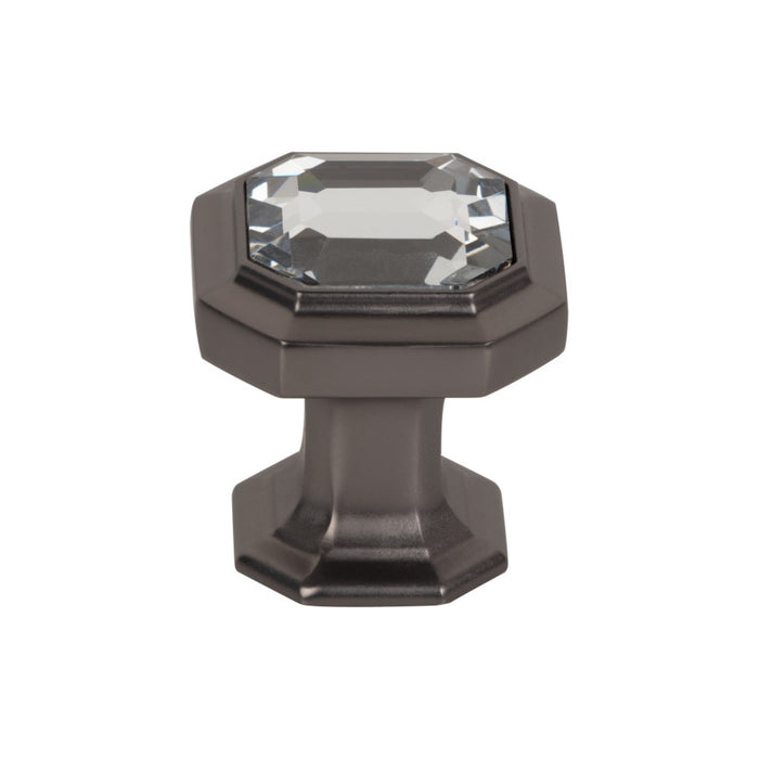 Top Knobs Crystal Emerald 1 1/8" Length Geometric Knob