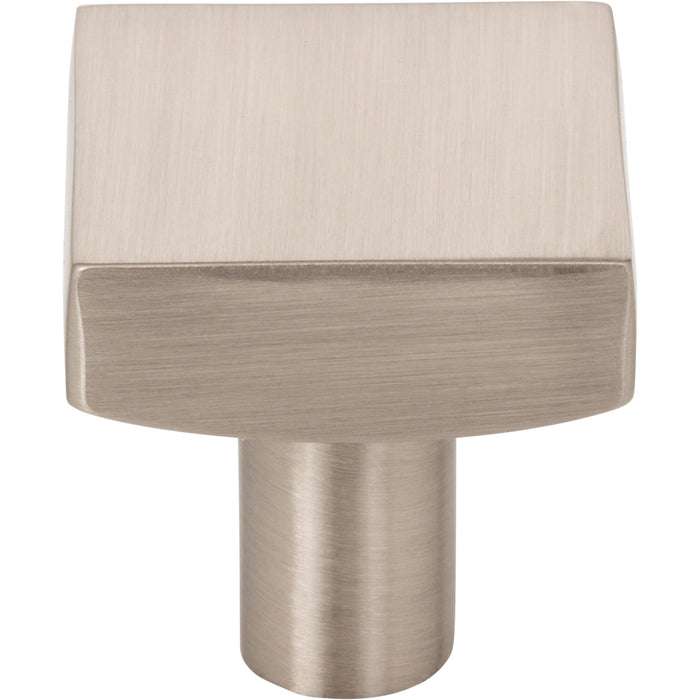 Jeffrey Alexander Dominique 1-1/8" Length Square Knob
