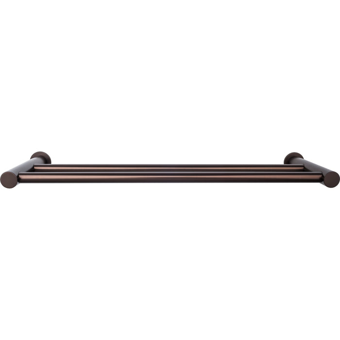 Top Knobs TOP BATH (R) Hopewell Bath Double 19 1/2" Wall Mounted  Towel Bar