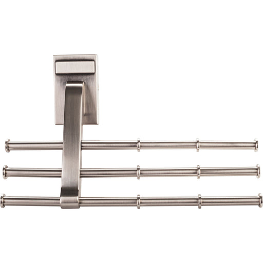 Hardware Resources Satin Nickel Tri-Level Tie Organizer