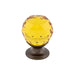 Top Knobs Amber Crystal 1 1/8" Diameter Round Knob