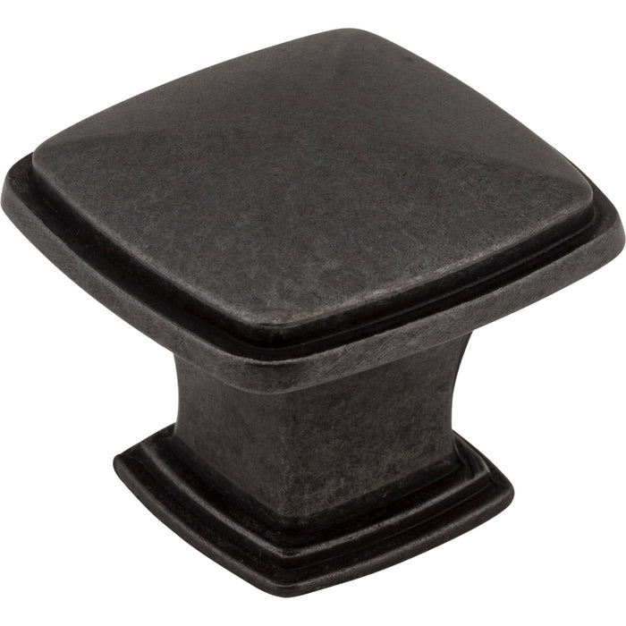Jeffrey Alexander Milan 1 1-1/4" Length Square Knob