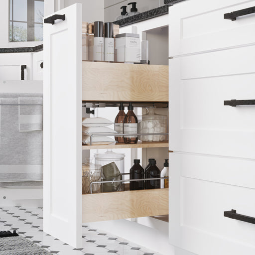 Hardware Resources 8" "No Wiggle" Soft-close Vanity Cabinet Pullout