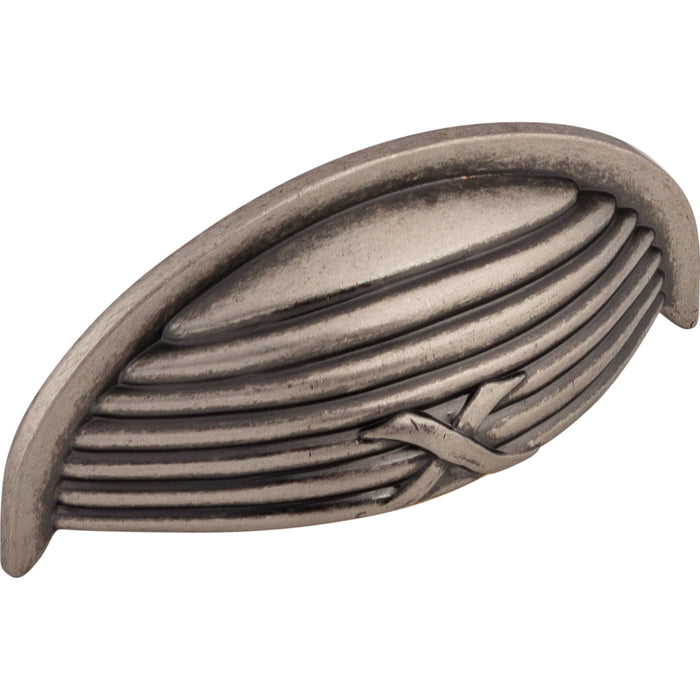 Top Knobs Ribbon & Reed 3" Center to Center Cup/Bin Pull