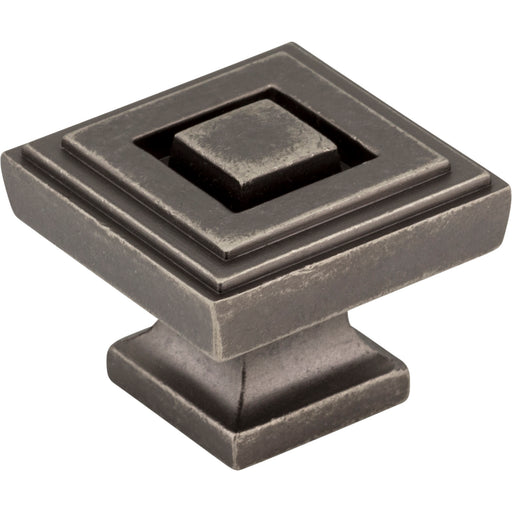 Jeffrey Alexander Delmar 1-1/4" Length Square Knob