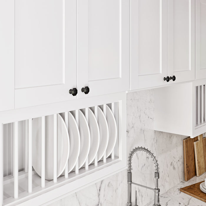 Jeffrey Alexander Wheeler 1-1/4" Length Geometric Knob