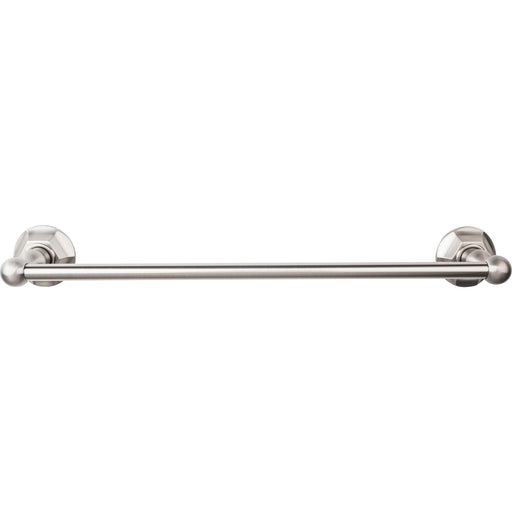 Top Knobs Edwardian Bath Towel Bar Single - Hex Backplate